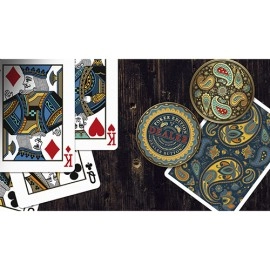 Mazzo di carte Paisley Blue Playing Cards by by Dutch Card House Company