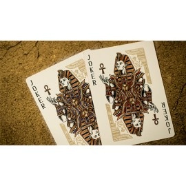 Mazzo di carte Gods of Egypt (Blue) by Divine Playing Cards