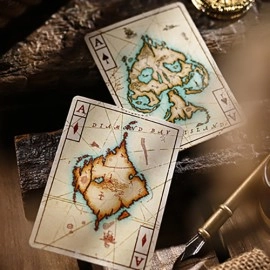 Mazzo di carte Eye of the Ocean Solis (Blue) Playing Cards