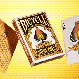 Mazzo di carte Bicycle Honeybee (Yellow) Playing Cards