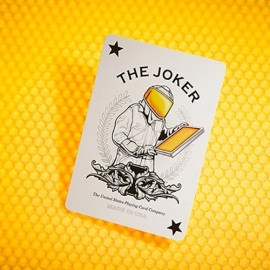 Mazzo di carte Bicycle Honeybee (Yellow) Playing Cards