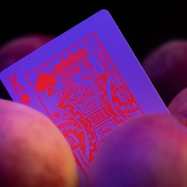 Mazzo di carte Fluorescent (Peach Edition) Playing Cards