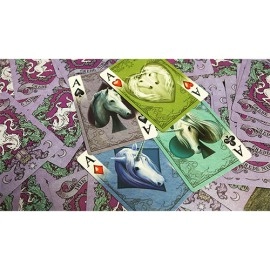 Mazzo di carte Bicycle Anne Stokes Unicorns (Purple) Cards by USPCC