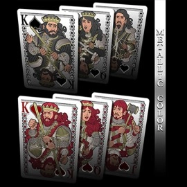 Mazzo di carte Bicycle Veni Vidi Vici Metallic by Collectable Playing Cards