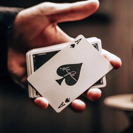 Mazzo di carte X Deck (Black) Playing Cards by Alex Pandrea