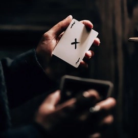 Mazzo di carte X Deck (Black) Playing Cards by Alex Pandrea