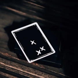 Mazzo di carte X Deck (Black) Playing Cards by Alex Pandrea