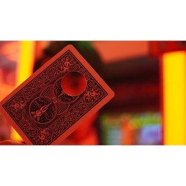 X BLACK HOLE RED (Gimmicks and Online Instructions) by Kingsley Xu