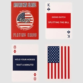 Mazzo di carte Lingo (American Slang) Playing Cards