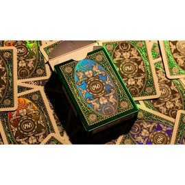 Mazzo di carte London Diffractor Emerald Playing Cards