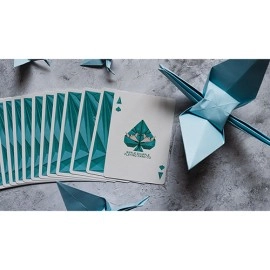 Mazzo di carte 1000 Cranes V2 Playing Cards by Riffle Shuffle