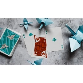 Mazzo di carte 1000 Cranes V2 Playing Cards by Riffle Shuffle