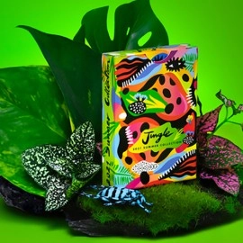 Mazzo di carte 2021 Summer Collection: Jungle Gilded  Playing Cards by CardCutz