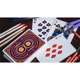 Mazzo di carte Fireworks Playing Cards by Riffle Shuffle
