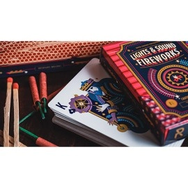 Mazzo di carte Fireworks Playing Cards by Riffle Shuffle