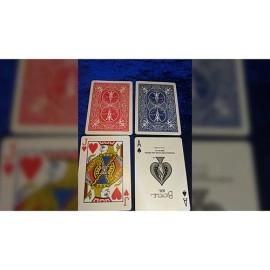 Magnetic Cards (2 pack/Blue Jokers) by Chazpro Magic - 2 carte magnetiche