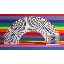 Mazzo di carte DKNG Rainbow Wheels (Purple) Playing Cards by Art of Play
