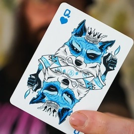 Mazzo di carte Trash & Burn (Blue) Playing Cards by Howlin' Jacks
