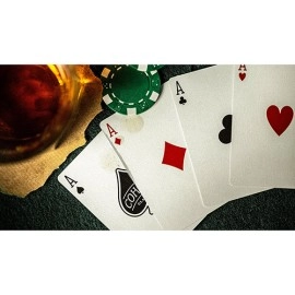 Mazzo di carte Green Cohorts (Luxury-pressed E7) Playing Cards