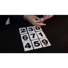 Bicycle Special NUMBERS Red Playing Cards (plus 11 Online Effects)