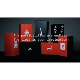 MAGIC BOX RED Large by George Iglesias and Twister Magic