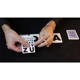 Bicycle Special LETTERS Blue Playing Cards (plus 10 Online Effects)