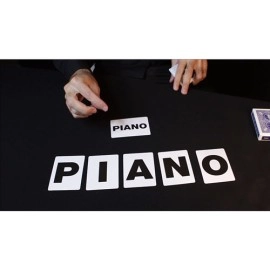 Bicycle Special LETTERS Blue Playing Cards (plus 10 Online Effects)