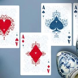 Mazzo di carte White Tulip Playing Cards Dutch Card House Company