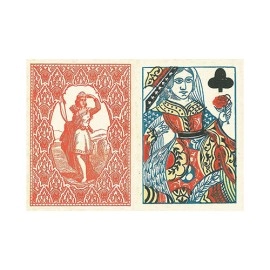 Mazzo di carte 1858 Samuel Hart Reproduction Playing Cards