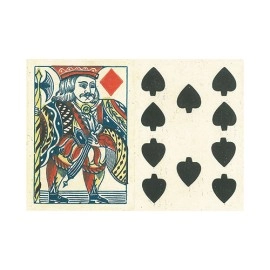 Mazzo di carte 1858 Samuel Hart Reproduction Playing Cards