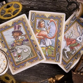 Mazzo di carte Alice in Wonderland Playing Cards by Kings Wild