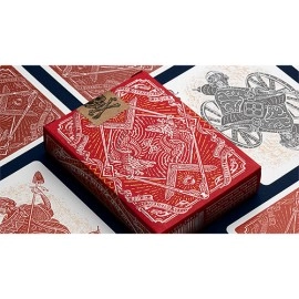 Mazzo di carte Sons of Liberty Patriot Red Playing Cards