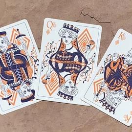 Mazzo di carte Bicycle Snail (Orange) Playing Cards