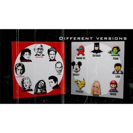 QR PREDICTION CHAPLIN (Gimmicks and Online Instructions) by Gustavo Raley