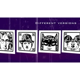 QR PREDICTION CHAPLIN (Gimmicks and Online Instructions) by Gustavo Raley