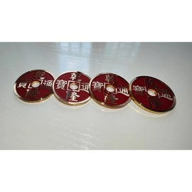 CHINESE COIN RED by N2G