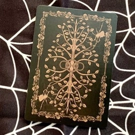 Mazzo di carte Gilded Bicycle Spider (Tan) Playing Cards