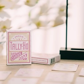 Mazzo di carte Tally-Ho Orchid by US Playing Card Co