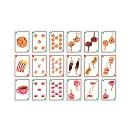 Mazzo di carte Bicycle Diner Dames Playing Cards by Kelly Gilleran