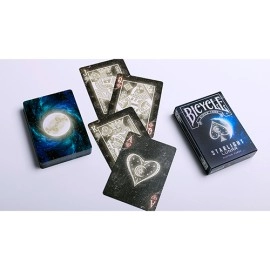 Mazzo di carte Bicycle Starlight Lunar by Collectable Playing Cards - Special Limited Print Run