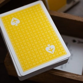 Mazzo di carte Lounge Edition in Taxiway Yellow by Jetsetter Playing Cards