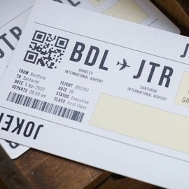 Mazzo di carte Lounge Edition in Taxiway Yellow by Jetsetter Playing Cards