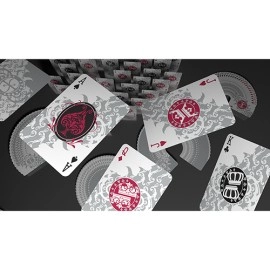 Mazzo di carte Pro XCM Ghost (Foil) Playing Cards by by De'vo vom Schattenreich and Handlordz