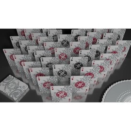 Mazzo di carte Pro XCM Ghost (Foil) Playing Cards by by De'vo vom Schattenreich and Handlordz