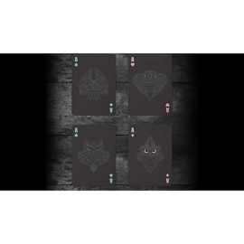 Mazzo di carte Owl (Black) Playing Cards