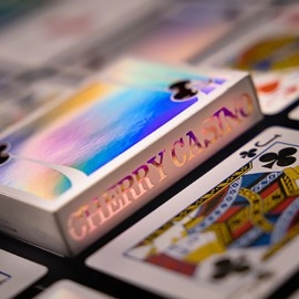 Mazzo di carte Cherry Casino Sands Mirage (Holographic) Playing Cards