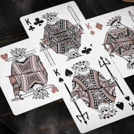 Mazzo di carte 666 V4 (Rose Gold) Playing Cards by Riffle Shuffle