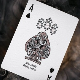 Mazzo di carte 666 V4 (Rose Gold) Playing Cards by Riffle Shuffle