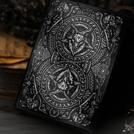 Mazzo di carte 666 V4 (Cyan) Playing Cards by Riffle Shuffle