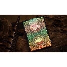 Mazzo di carte Deal with the Devil (Golden Contract) UV Foiled Edition Playing Cards by Darkside Playing Card Co